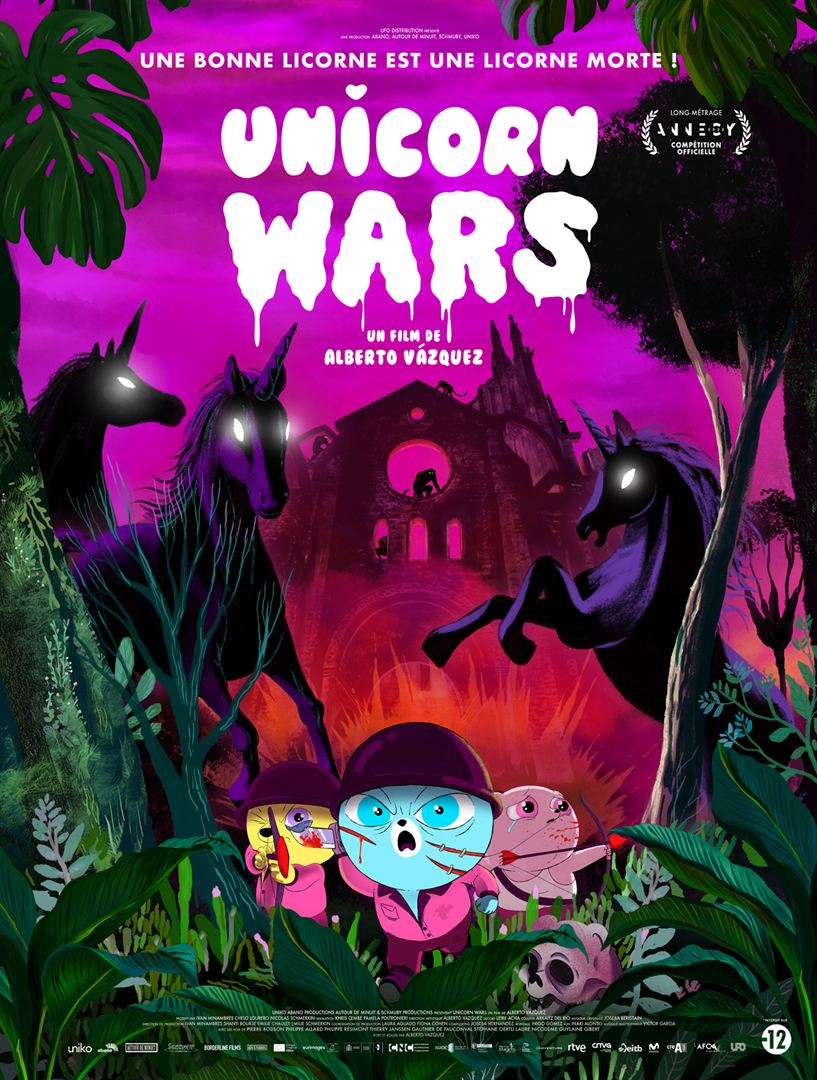 Dans ma bulle #208 - Tous et toutes au cinéma pour voir Unicorn Wars d'Alberto Vazquez